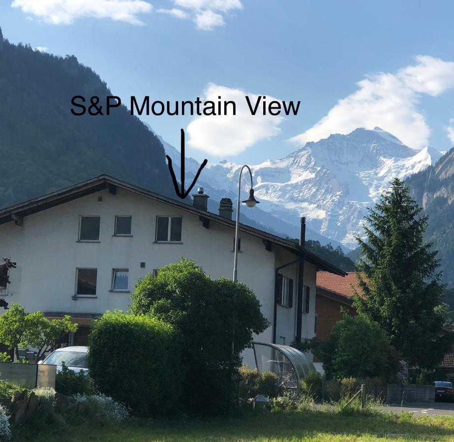 S&P Mountain View Apartment 1 Wilderswil Eksteriør bilde